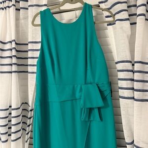 Adriana pappell turquoise jumpsuit new with tags